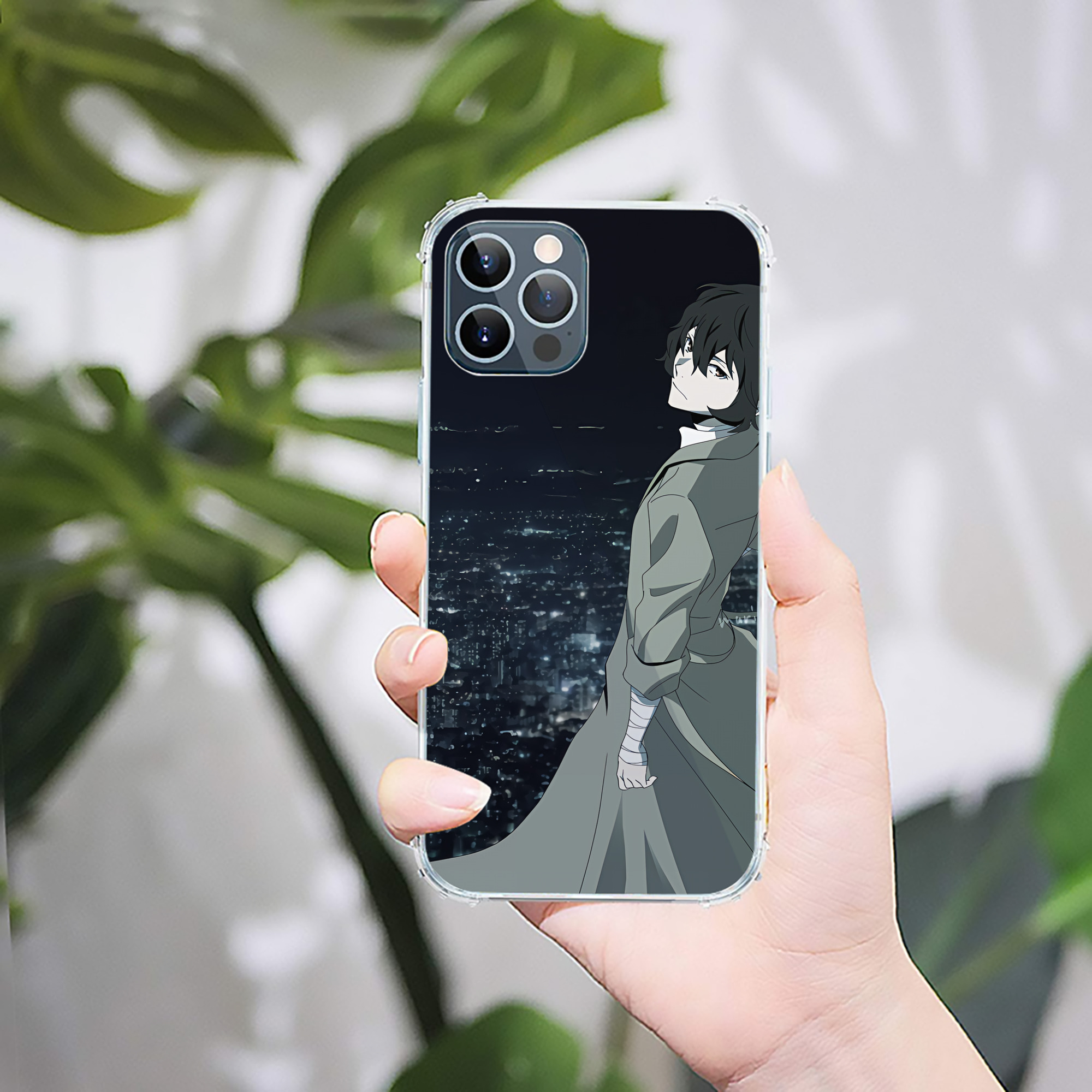 （画像用） 文豪ストレイドッグス Bungo Stray Dogs 【iPhone 12シリーズ対応】透明スマホケース（クリアソフトケース）